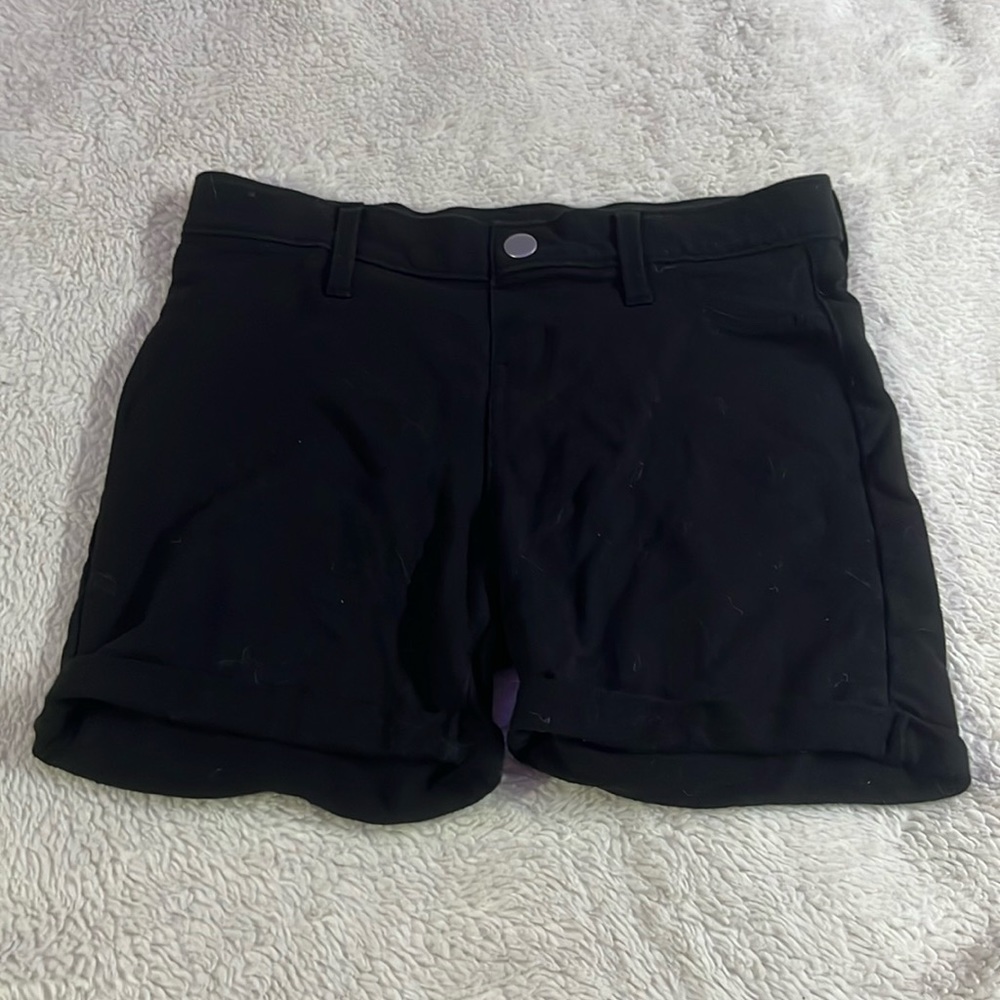 Black shorts for kids/petite women